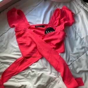 Whitefox Set Sail Crop Top